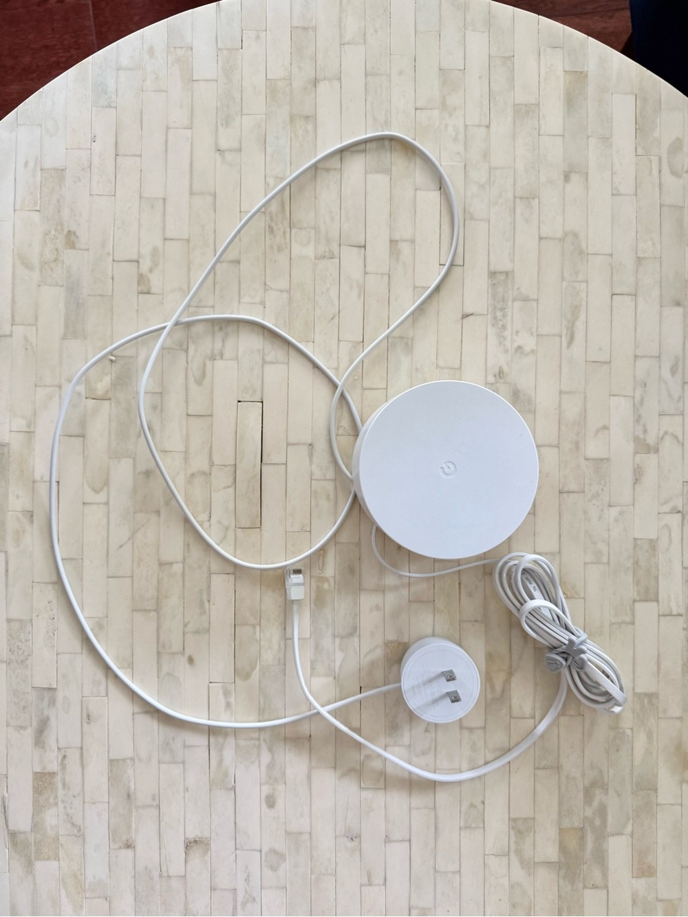 Google Nest Wifi Mesh Router + Point AC2200(H2D/H2E) White tested W/ OEM cord